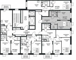 Apartment Sale, 38.2平方米 at Tsvetochnye Poliany, kvartal № 23, Filimonkovskoye Municipal Formation, Moscow, Russia #2