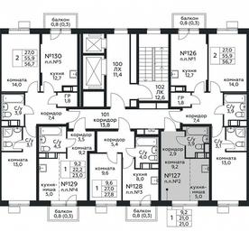 Apartment Sale, 21平方米 at Tsvetochnye Poliany, kvartal № 23, Filimonkovskoye Municipal Formation, Moscow, Russia #2 Apartment Sale, 21平方米 at Tsvetochnye Poliany, kvartal № 23, Filimonkovskoye Municipal Formation, Moscow, Russia #2