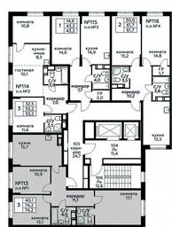 2-BD Apartment Sale, 74.2平方米 at Tsvetochnye Poliany, kvartal № 23, Filimonkovskoye Municipal Formation, Moscow, Russia #2 2-BD Apartment Sale, 74.2平方米 at Tsvetochnye Poliany, kvartal № 23, Filimonkovskoye Municipal Formation, Moscow, Russia #2