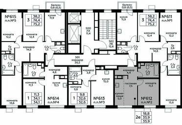 Продажа 1-комн. квартиры, 33,9 м² в ЖК «Цветочные Поляны», квартал № 23, поселение Филимонковское, Москва, Россия #2 Продажа 1-комн. квартиры, 33,9 м² в ЖК «Цветочные Поляны», квартал № 23, поселение Филимонковское, Москва, Россия #2