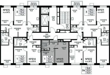 Apartment Sale, 32.6 sq. m. at Tsvetochnye Poliany, kvartal № 23, Filimonkovskoye Municipal Formation, Moscow, Russia #2 Apartment Sale, 32.6 sq. m. at Tsvetochnye Poliany, kvartal № 23, Filimonkovskoye Municipal Formation, Moscow, Russia #2