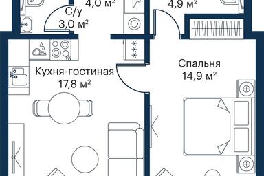 Продажа 1-комн. квартиры, 44,18 м² в ЖК «Сити Бэй (City Bay)», Волоколамское шоссе, 95с3, Москва, Россия #2 Продажа 1-комн. квартиры, 44,18 м² в ЖК «Сити Бэй (City Bay)», Волоколамское шоссе, 95с3, Москва, Россия #2