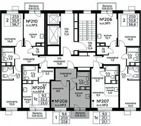 Apartment Sale, 27.8平方米 at Tsvetochnye Poliany, kvartal № 23, Filimonkovskoye Municipal Formation, Moscow, Russia #2