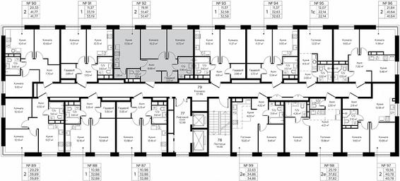 1-BD Apartment Sale, 51.47 sq. m. at Tsvetochnye Polyany City, kvartal № 165, Filimonkovskoye Municipal Formation, Moscow, Russia #2 1-BD Apartment Sale, 51.47 sq. m. at Tsvetochnye Polyany City, kvartal № 165, Filimonkovskoye Municipal Formation, Moscow, Russia #2