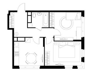 2-BD Apartment Sale, 52.6 sq. m. at Peredelkino Blizhnee, Korneya Chukovskogo Street, 1, Vnukovskoye Settlement, Moscow, Russia #2 2-BD Apartment Sale, 52.6 sq. m. at Peredelkino Blizhnee, Korneya Chukovskogo Street, 1, Vnukovskoye Settlement, Moscow, Russia #2