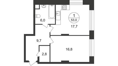 Apartment Sale, 53 sq. m. at Peredelkino Blizhnee, Korneya Chukovskogo Street, 1, Vnukovskoye Settlement, Moscow, Russia #2 Apartment Sale, 53 sq. m. at Peredelkino Blizhnee, Korneya Chukovskogo Street, 1, Vnukovskoye Settlement, Moscow, Russia #2