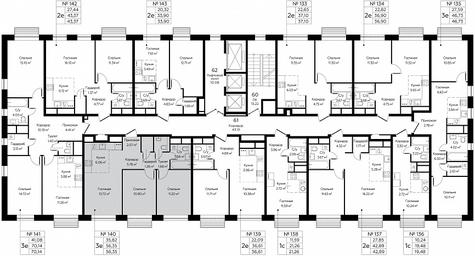 2-BD Apartment Sale, 56.35平方米 at Novograd Pavlino, Kosinskoye shosse, 2, Novoye Pavlino Microdistrict, Balashikha, Moscow Region, Russia #2 2-BD Apartment Sale, 56.35平方米 at Novograd Pavlino, Kosinskoye shosse, 2, Novoye Pavlino Microdistrict, Balashikha, Moscow Region, Russia #2