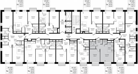1-BD Apartment Sale, 42.89 sq. m. at Novograd Pavlino, Kosinskoye shosse, 2, Novoye Pavlino Microdistrict, Balashikha, Moscow Region, Russia #2