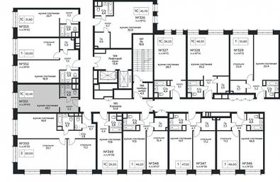 Apartment Sale, 32.4 sq. m. at Stremyannyj 2, Stremyanniy Lane, 2, Moscow, Russia #2 Apartment Sale, 32.4 sq. m. at Stremyannyj 2, Stremyanniy Lane, 2, Moscow, Russia #2