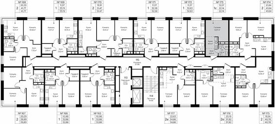 Apartment Sale, 22.14 sq. m. at Tsvetochnye Polyany City, kvartal № 165, Filimonkovskoye Municipal Formation, Moscow, Russia #2