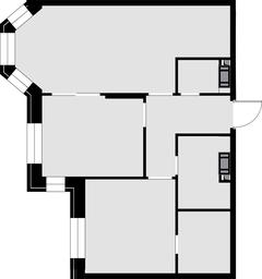 2-BD Apartment Sale, 62.4平方米 at Teatralnyi Kvartal, Rotmistrova Street, 2, Moscow, Russia #3 2-BD Apartment Sale, 62.4平方米 at Teatralnyi Kvartal, Rotmistrova Street, 2, Moscow, Russia #3