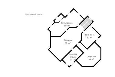 5-BD House Sale, 1,000 sq. m. at Белая Гора-1, derevnya Anosino, Istra City District, Moscow Region, Russia #4