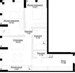 2-BD Apartment Sale, 65.62平方米 at Mod, 4th Maryinoy Roschi Street, 12с9, Moscow, Russia #2 2-BD Apartment Sale, 65.62平方米 at Mod, 4th Maryinoy Roschi Street, 12с9, Moscow, Russia #2