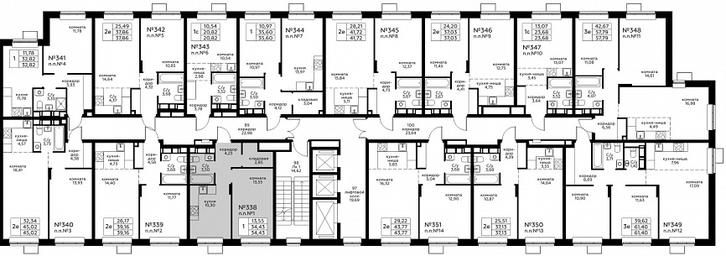 Apartment Sale, 34.43平方米 at Novograd Pavlino, Kosinskoye shosse, 2, Novoye Pavlino Microdistrict, Balashikha, Moscow Region, Russia #2