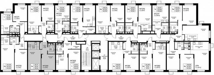 1-BD Apartment Sale, 39.14 sq. m. at Novograd Pavlino, Kosinskoye shosse, 2, Novoye Pavlino Microdistrict, Balashikha, Moscow Region, Russia #2