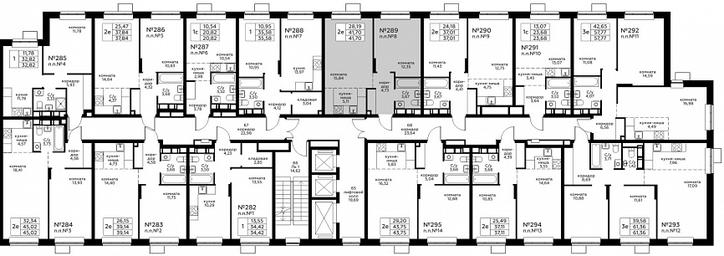 1-BD Apartment Sale, 41.7 sq. m. at Novograd Pavlino, Kosinskoye shosse, 2, Novoye Pavlino Microdistrict, Balashikha, Moscow Region, Russia #2