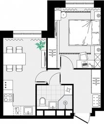 Apartment Sale, 32.82 sq. m. at Novograd Pavlino, Kosinskoye shosse, 2, Novoye Pavlino Microdistrict, Balashikha, Moscow Region, Russia #4