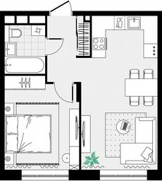 1-BD Apartment Sale, 41.73 sq. m. at Novograd Pavlino, Kosinskoye shosse, 2, Novoye Pavlino Microdistrict, Balashikha, Moscow Region, Russia #4