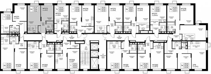 1-BD Apartment Sale, 37.84 sq. m. at Novograd Pavlino, Kosinskoye shosse, 2, Novoye Pavlino Microdistrict, Balashikha, Moscow Region, Russia #2