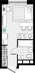 Apartment Sale, 20.82 sq. m. at Novograd Pavlino, Kosinskoye shosse, 2, Novoye Pavlino Microdistrict, Balashikha, Moscow Region, Russia #4