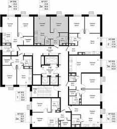 1-BD Apartment Sale, 38.6 sq. m. at Eko Bunino, prospekt Kuprina, 34к1, Sosenskoye Settlement, Moscow, Russia #2