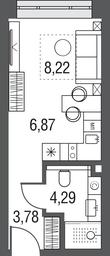 1-BD Apartment Sale, 47.4 sq. m. at AFI Park Voroncovskiy, Akademika Chelomeya Street, 7Ас2, Moscow, Russia #4