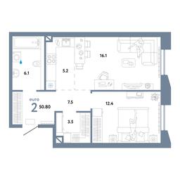 1-BD Apartment Sale, 51.6 sq. m. at Strana.Ozernaya, Ozyornaya Street, 42с7, Moscow, Russia #2 1-BD Apartment Sale, 51.6 sq. m. at Strana.Ozernaya, Ozyornaya Street, 42с7, Moscow, Russia #2