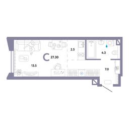 Apartment Sale, 27.7 sq. m. at Strana.Ozernaya, Ozyornaya Street, 42с7, Moscow, Russia #3 Apartment Sale, 27.7 sq. m. at Strana.Ozernaya, Ozyornaya Street, 42с7, Moscow, Russia #3