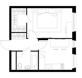 Apartment Sale, 35.5 sq. m. at Pervyi Moskovskiy, ulitsa Bianki, 1, Moskovskiy, Moscow, Russia #4