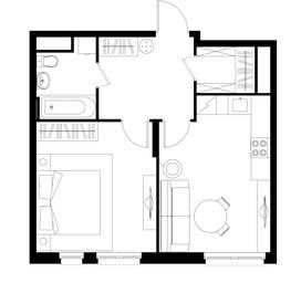 Apartment Sale, 46.4 sq. m. at Pervyi Moskovskiy, ulitsa Bianki, 1, Moskovskiy, Moscow, Russia #4