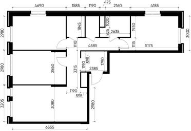 3-BD Apartment Sale, 86 sq. m. at Pervyi Moskovskiy, ulitsa Bianki, 1, Moskovskiy, Moscow, Russia #3 3-BD Apartment Sale, 86 sq. m. at Pervyi Moskovskiy, ulitsa Bianki, 1, Moskovskiy, Moscow, Russia #3