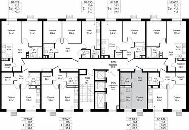 Apartment Sale, 25平方米 at Eko Bunino, prospekt Kuprina, 34к1, Sosenskoye Settlement, Moscow, Russia #3