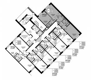 2-BD Apartment Sale, 65.4 sq. m. at Zelionye Allei, Zelyonye Allei Boulevard, 6, Vidnoye, Leninskiy City District, Moscow Region, Russia #2
