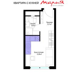 Apartment Sale, 18.9平方米 at Eko Vidnoe 2.0, kvartal Tsentralny, 1, Kupelinka Subdistrict, derevnya Sapronovo, Leninskiy City District, Moscow Region, Russia #2 Apartment Sale, 18.9平方米 at Eko Vidnoe 2.0, kvartal Tsentralny, 1, Kupelinka Subdistrict, derevnya Sapronovo, Leninskiy City District, Moscow Region, Russia #2