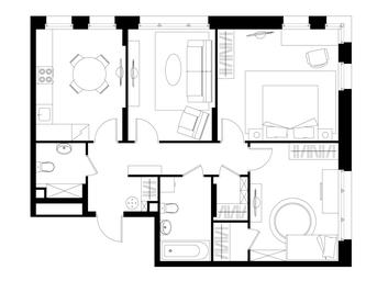 3-BD Apartment Sale, 79.3 sq. m. at Peredelkino Blizhnee, Korneya Chukovskogo Street, 1, Vnukovskoye Settlement, Moscow, Russia #2 3-BD Apartment Sale, 79.3 sq. m. at Peredelkino Blizhnee, Korneya Chukovskogo Street, 1, Vnukovskoye Settlement, Moscow, Russia #2
