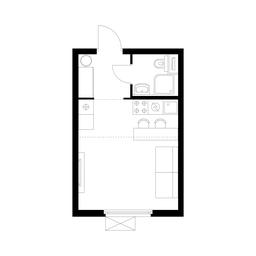 Apartment Sale, 23.5平方米 at Yaroslavskij kvartal, Yaroslavskiy Drive, 116, Korolyov, Moscow Region, Russia #3 Apartment Sale, 23.5平方米 at Yaroslavskij kvartal, Yaroslavskiy Drive, 116, Korolyov, Moscow Region, Russia #3