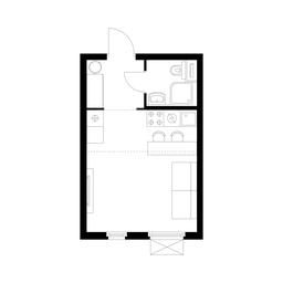 Apartment Sale, 23.5平方米 at Yaroslavskij kvartal, Yaroslavskiy Drive, 116, Korolyov, Moscow Region, Russia #2 Apartment Sale, 23.5平方米 at Yaroslavskij kvartal, Yaroslavskiy Drive, 116, Korolyov, Moscow Region, Russia #2