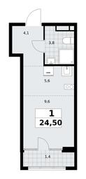 Apartment Sale, 24.5 sq. m. at Dom na Zorge, Zorge Street, 25с2, Moscow, Russia #3 Apartment Sale, 24.5 sq. m. at Dom na Zorge, Zorge Street, 25с2, Moscow, Russia #3