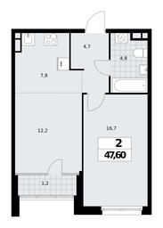 1-BD Apartment Sale, 47.6平方米 at Dom na Zorge, Zorge Street, 25с2, Moscow, Russia #3 1-BD Apartment Sale, 47.6平方米 at Dom na Zorge, Zorge Street, 25с2, Moscow, Russia #3