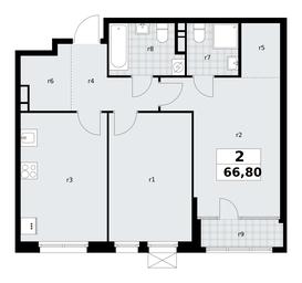 1-BD Apartment Sale, 66.8 sq. m. at Dom na Zorge, Zorge Street, 25с2, Moscow, Russia #2 1-BD Apartment Sale, 66.8 sq. m. at Dom na Zorge, Zorge Street, 25с2, Moscow, Russia #2