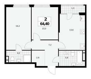 1-BD Apartment Sale, 64.4 sq. m. at Dom na Zorge, Zorge Street, 25с2, Moscow, Russia #2 1-BD Apartment Sale, 64.4 sq. m. at Dom na Zorge, Zorge Street, 25с2, Moscow, Russia #2