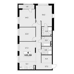 3-BD Apartment Sale, 103.9 sq. m. at Dom na Zorge, Zorge Street, 25с2, Moscow, Russia #3 3-BD Apartment Sale, 103.9 sq. m. at Dom na Zorge, Zorge Street, 25с2, Moscow, Russia #3