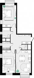 2-BD Apartment Sale, 70.14平方米 at Novograd Pavlino, Kosinskoye shosse, 2, Novoye Pavlino Microdistrict, Balashikha, Moscow Region, Russia #3 2-BD Apartment Sale, 70.14平方米 at Novograd Pavlino, Kosinskoye shosse, 2, Novoye Pavlino Microdistrict, Balashikha, Moscow Region, Russia #3