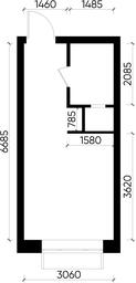 Apartment Sale, 19.52 sq. m. at Novograd Pavlino, Kosinskoye shosse, 2, Novoye Pavlino Microdistrict, Balashikha, Moscow Region, Russia #3 Apartment Sale, 19.52 sq. m. at Novograd Pavlino, Kosinskoye shosse, 2, Novoye Pavlino Microdistrict, Balashikha, Moscow Region, Russia #3