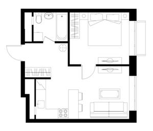 2-BD Apartment Sale, 36.89 sq. m. at Novograd Pavlino, Kosinskoye shosse, 2, Novoye Pavlino Microdistrict, Balashikha, Moscow Region, Russia #2 2-BD Apartment Sale, 36.89 sq. m. at Novograd Pavlino, Kosinskoye shosse, 2, Novoye Pavlino Microdistrict, Balashikha, Moscow Region, Russia #2