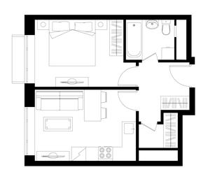 Apartment Sale, 36.39 sq. m. at Novograd Pavlino, Kosinskoye shosse, 2, Novoye Pavlino Microdistrict, Balashikha, Moscow Region, Russia #2 Apartment Sale, 36.39 sq. m. at Novograd Pavlino, Kosinskoye shosse, 2, Novoye Pavlino Microdistrict, Balashikha, Moscow Region, Russia #2