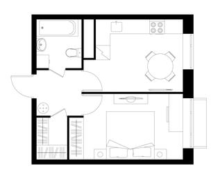 Apartment Sale, 33.61 sq. m. at Novograd Pavlino, Kosinskoye shosse, 2, Novoye Pavlino Microdistrict, Balashikha, Moscow Region, Russia #2 Apartment Sale, 33.61 sq. m. at Novograd Pavlino, Kosinskoye shosse, 2, Novoye Pavlino Microdistrict, Balashikha, Moscow Region, Russia #2