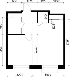 2-BD Apartment Sale, 42.89平方米 at Novograd Pavlino, Kosinskoye shosse, 2, Novoye Pavlino Microdistrict, Balashikha, Moscow Region, Russia #3 2-BD Apartment Sale, 42.89平方米 at Novograd Pavlino, Kosinskoye shosse, 2, Novoye Pavlino Microdistrict, Balashikha, Moscow Region, Russia #3