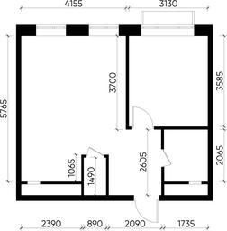 2-BD Apartment Sale, 43.39 sq. m. at Novograd Pavlino, Kosinskoye shosse, 2, Novoye Pavlino Microdistrict, Balashikha, Moscow Region, Russia #3 2-BD Apartment Sale, 43.39 sq. m. at Novograd Pavlino, Kosinskoye shosse, 2, Novoye Pavlino Microdistrict, Balashikha, Moscow Region, Russia #3