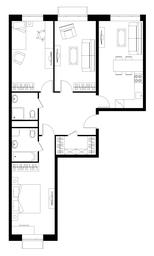 3-BD Apartment Sale, 87.7 sq. m. at Novograd Pavlino, Kosinskoye shosse, 2, Novoye Pavlino Microdistrict, Balashikha, Moscow Region, Russia #2 3-BD Apartment Sale, 87.7 sq. m. at Novograd Pavlino, Kosinskoye shosse, 2, Novoye Pavlino Microdistrict, Balashikha, Moscow Region, Russia #2